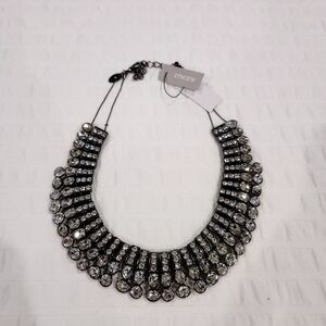 NWT Chico's hematite sparkle necklace